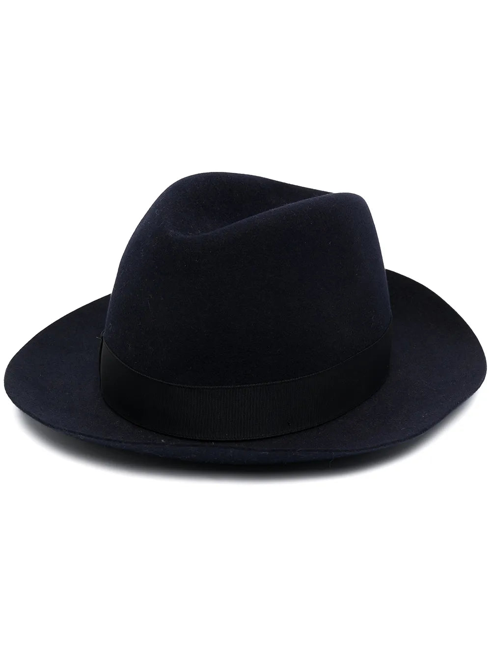 Borsalino ribbon detail fedora hat