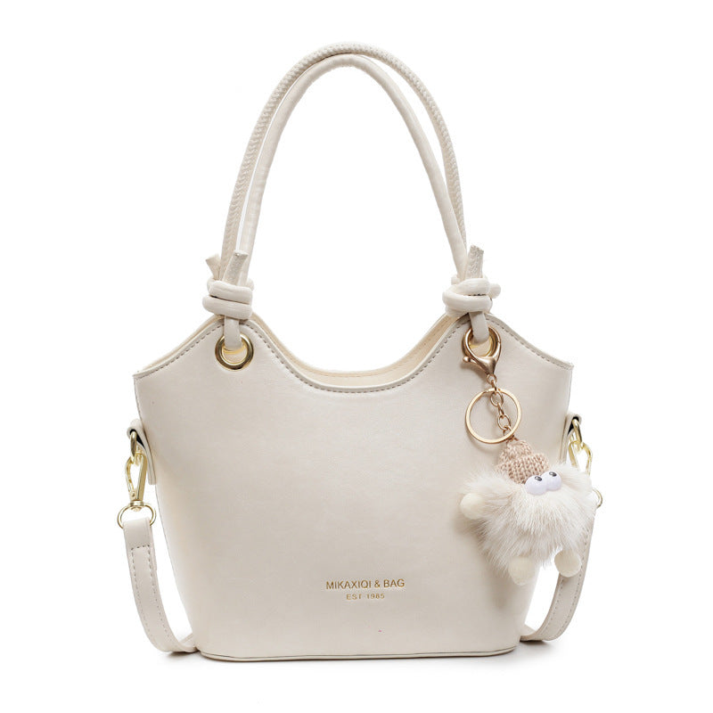 Sweet Style PU Leather Small Square Shoulder Crossbody Bag for Women