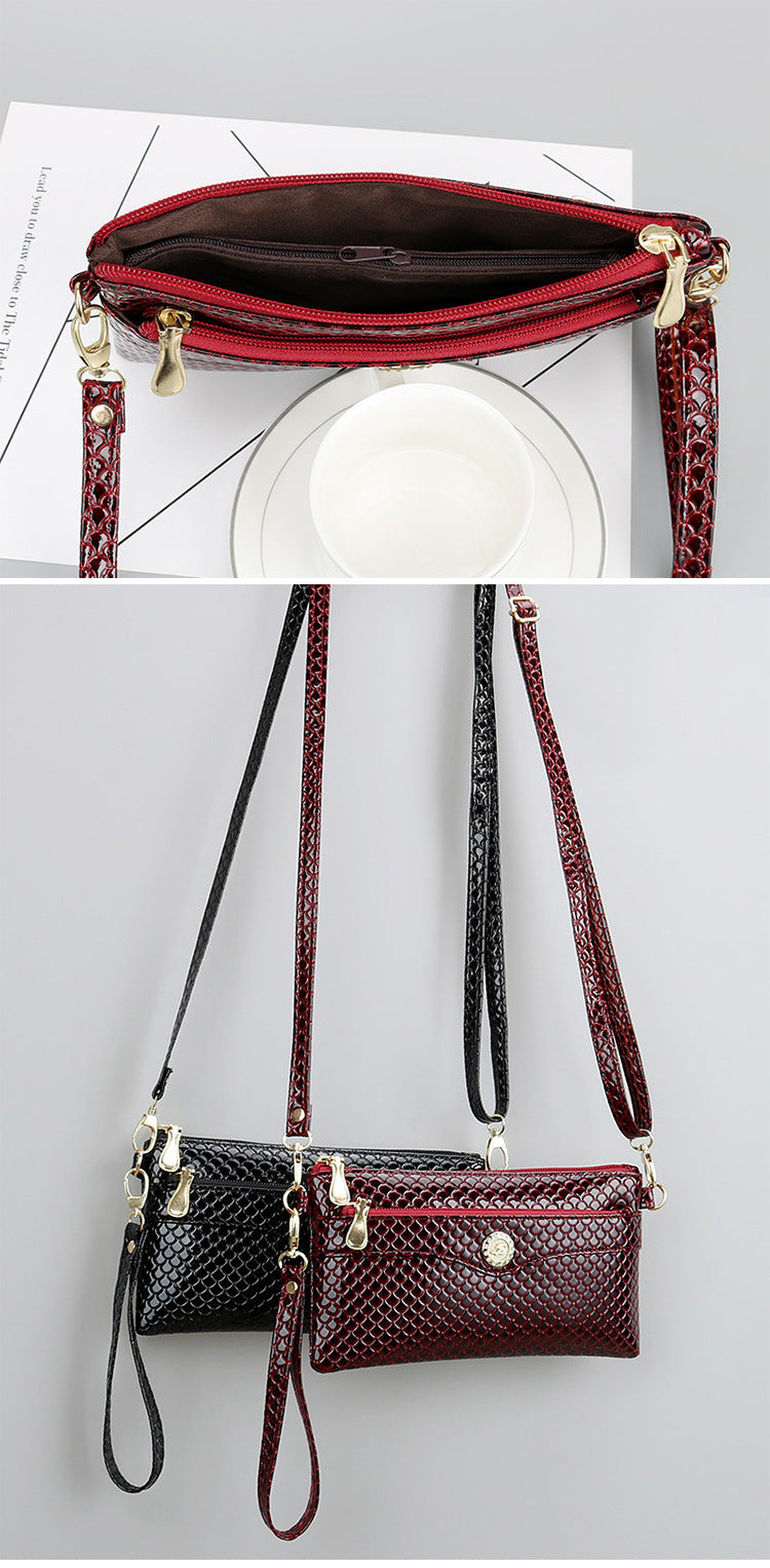 Korean Fashion Clutch Bag – Women’s Mobile Phone & Coin Purse Messenger Bag