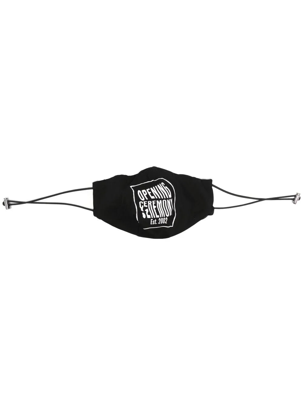 Opening Ceremony warped logo lanyard face mask