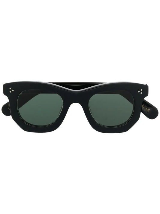 Lesca Ogre geometric frame sunglasses