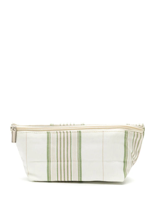 Amir Slama striped make up bag