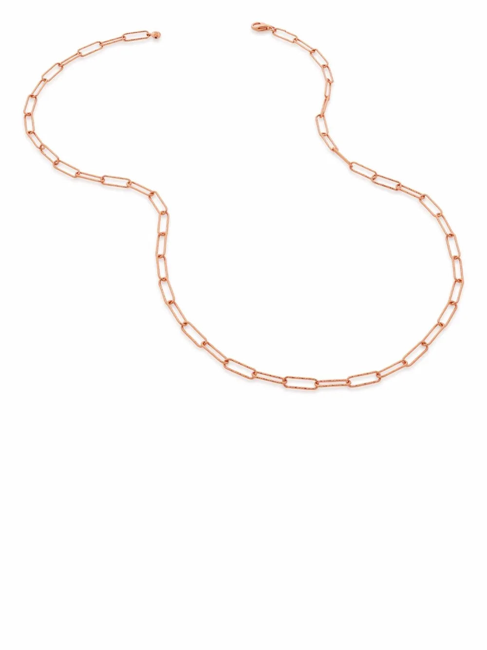 Monica Vinader Alta textured chain necklace