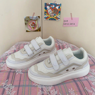Rainbow Marshmallow Platform White Shoes Women New Magic