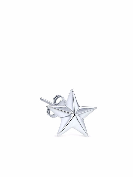True Rocks star stud earring