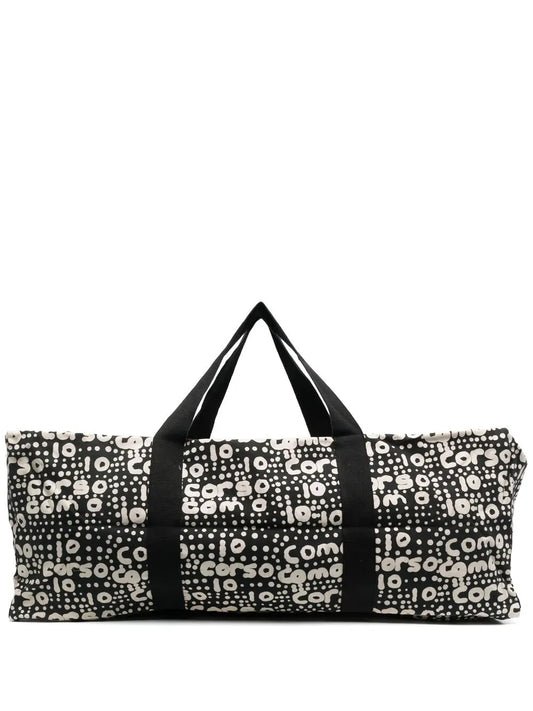 10 CORSO COMO large logo print holdall