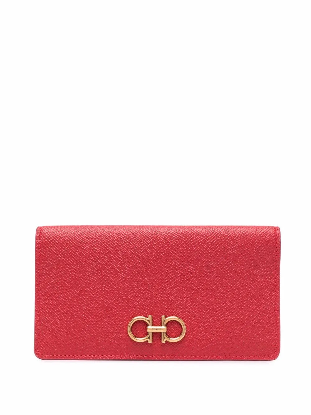Ferragamo Gancini long leather wallet