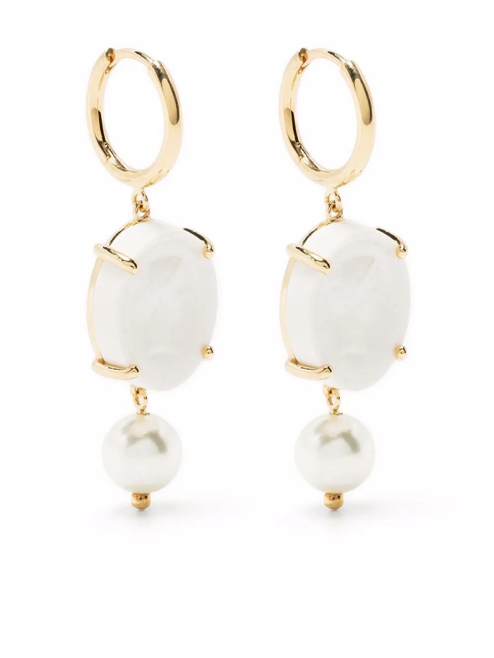 Simone Rocha porcelain drop earrings