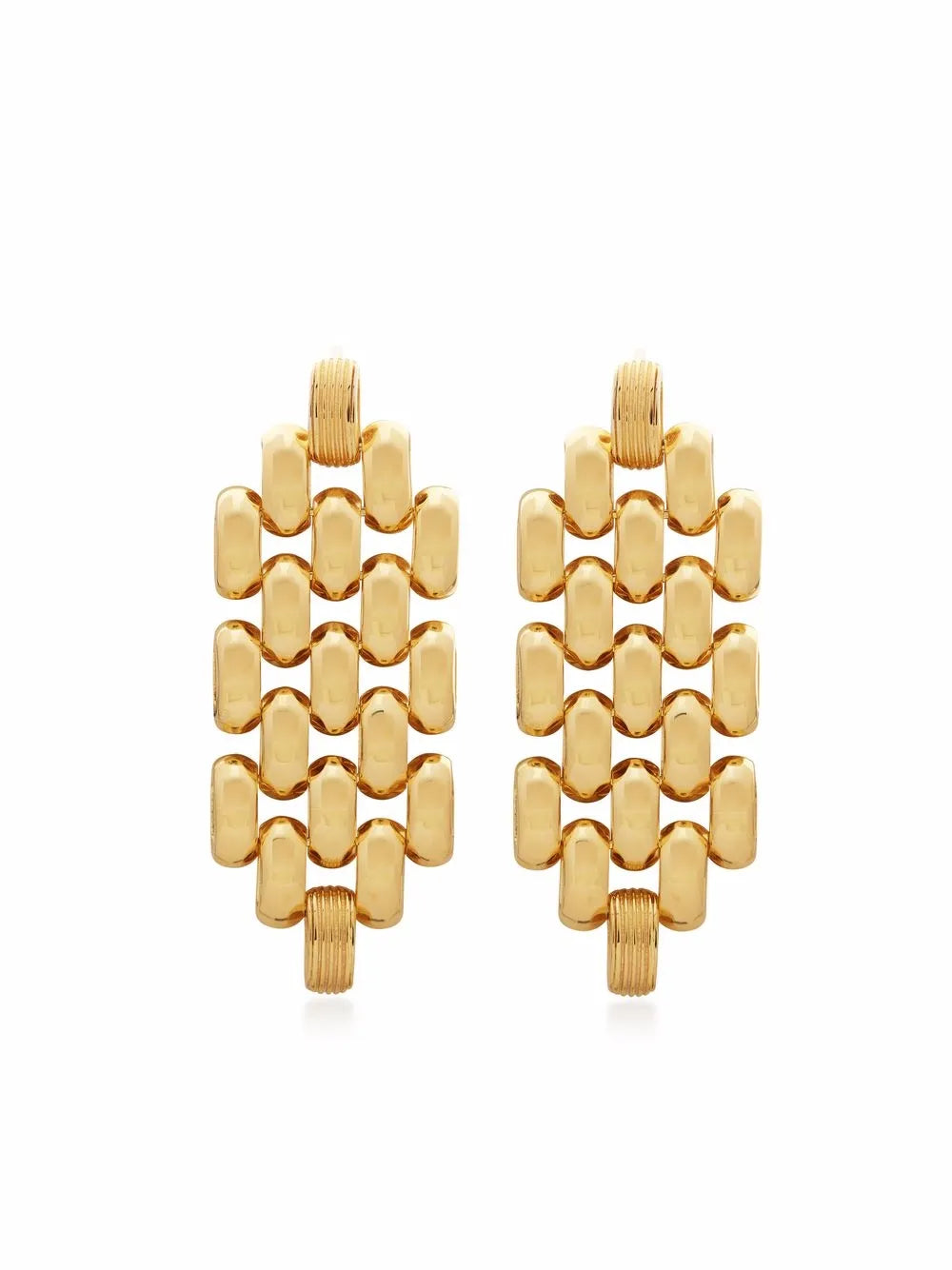 Monica Vinader Heirloom chain cocktail earrings