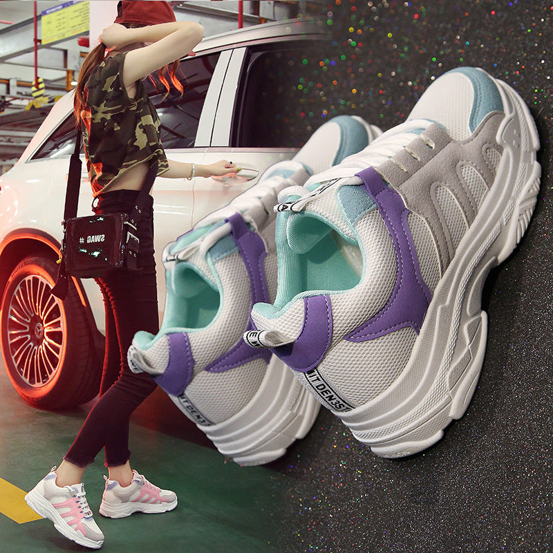 New sports shoes women Korean Harajuku all-match