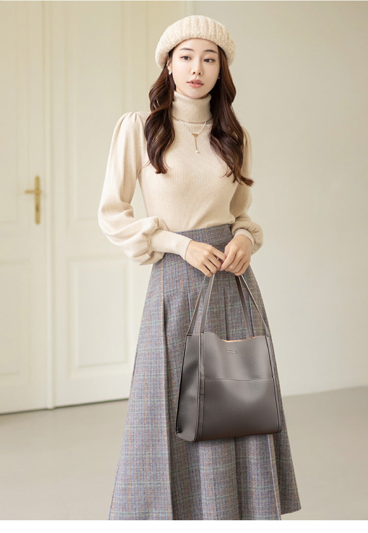 Women’s Commuter Tote – Spacious Hand-Carry Shoulder Bag