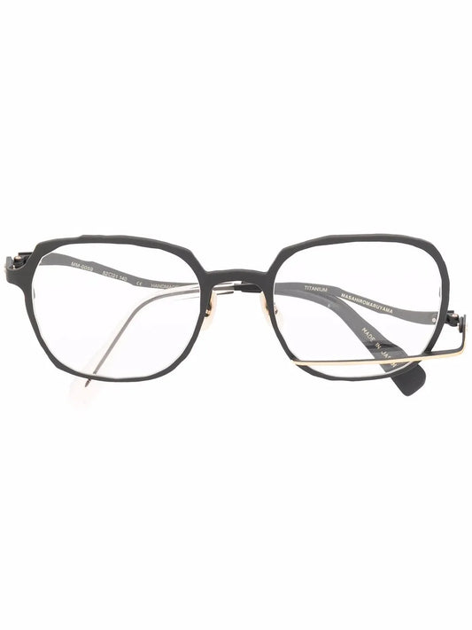 MASAHIROMARUYAMA asymmetrical round frame glasses