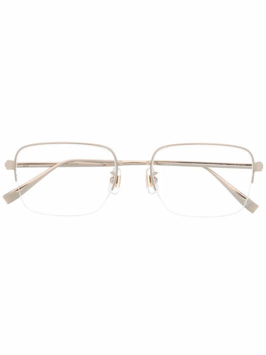 Dunhill rimless rectangular eyeglass frames