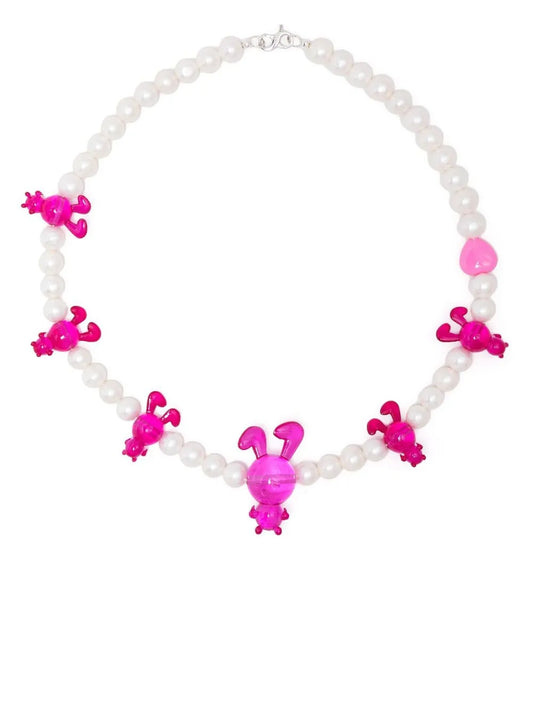 Natasha Zinko bunny detail necklace