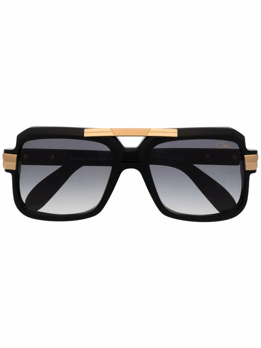 Cazal metallic bridge sunglasses