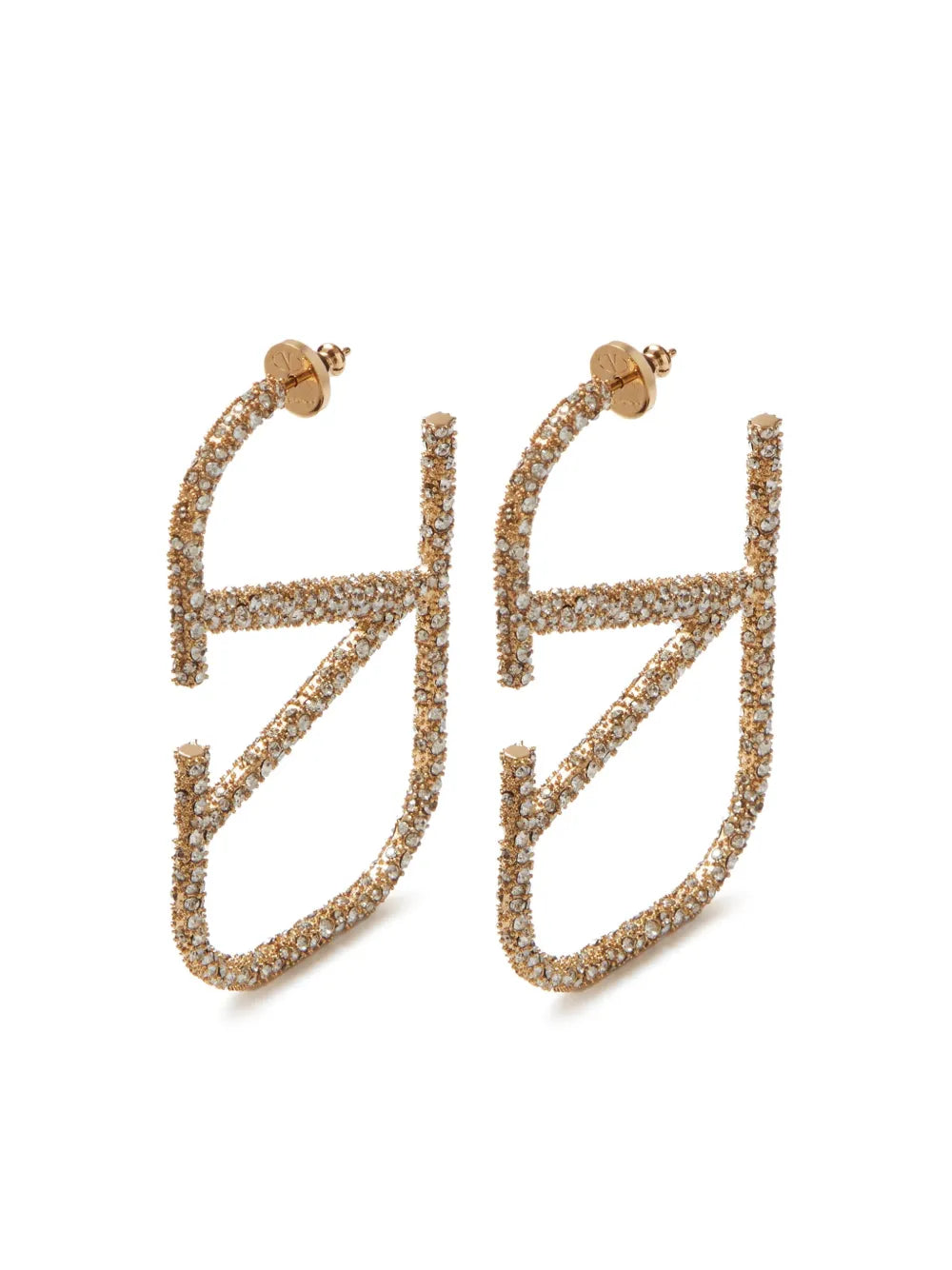 Valentino Garavani VLogo Signature crystal embellished earrings