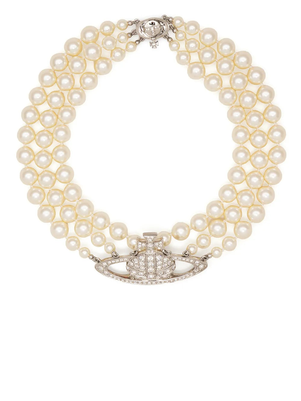 Vivienne Westwood Orb pearl detail necklace