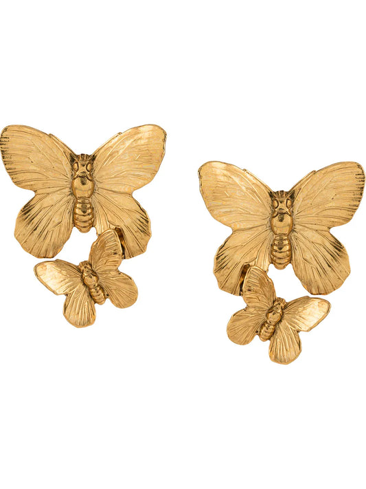 Jennifer Behr Peri butterfly motif earrings