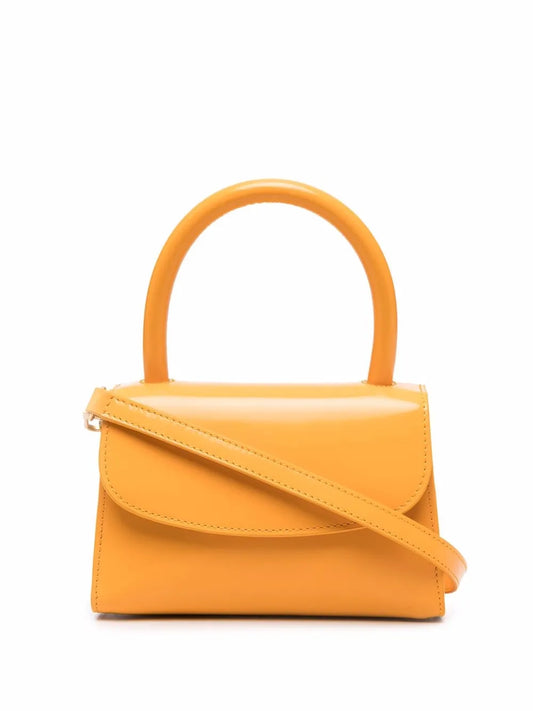 BY FAR Mini rounded top handle tote bag