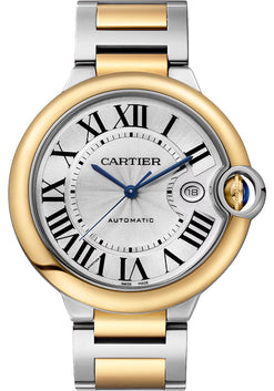 cartier ballon bleu de cartier stainless steel & 18k yellow gold men's watch_1