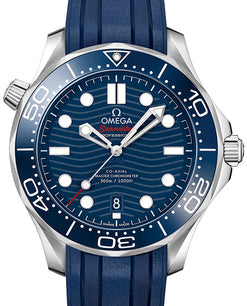 omega seamaster diver stainless steel &amp; ceramic men's watch_2