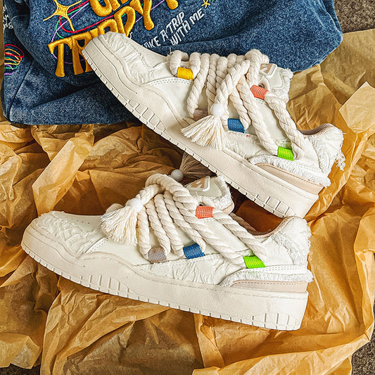 Men’s Fashion Shoes – Hong Kong Style Retro Trend Minority Sneakers