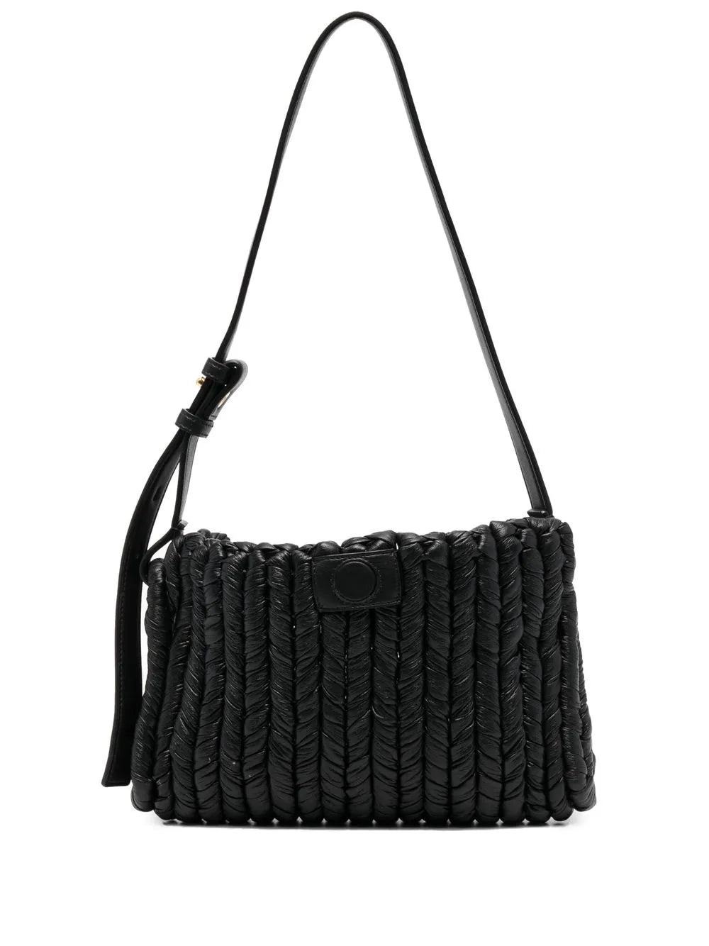 Nanushka woven shoulder bag