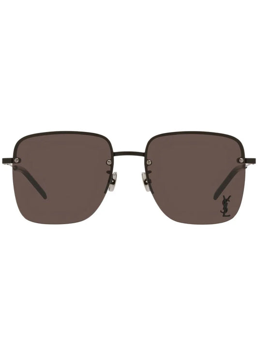 Saint Laurent Eyewear monogram square rimless sunglasses