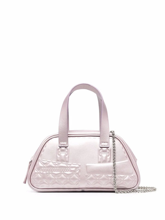 forBitches quilted faux leather tote