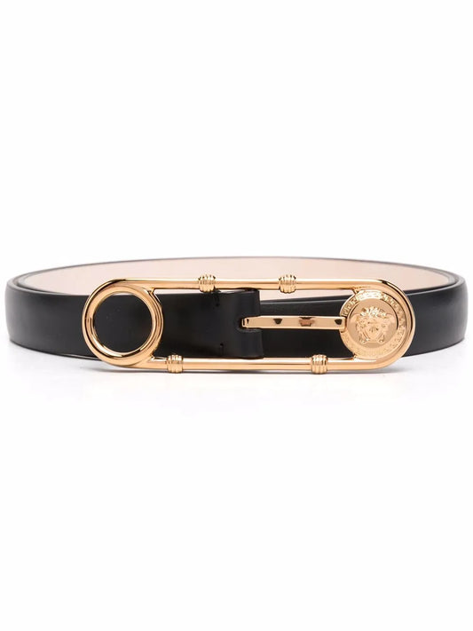 Versace Medusa leather belt