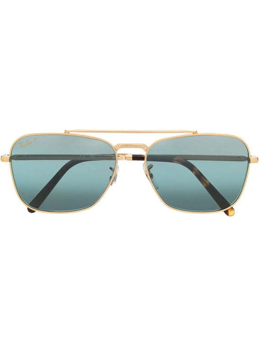 Ray-Ban rectangular aviator sunglasses