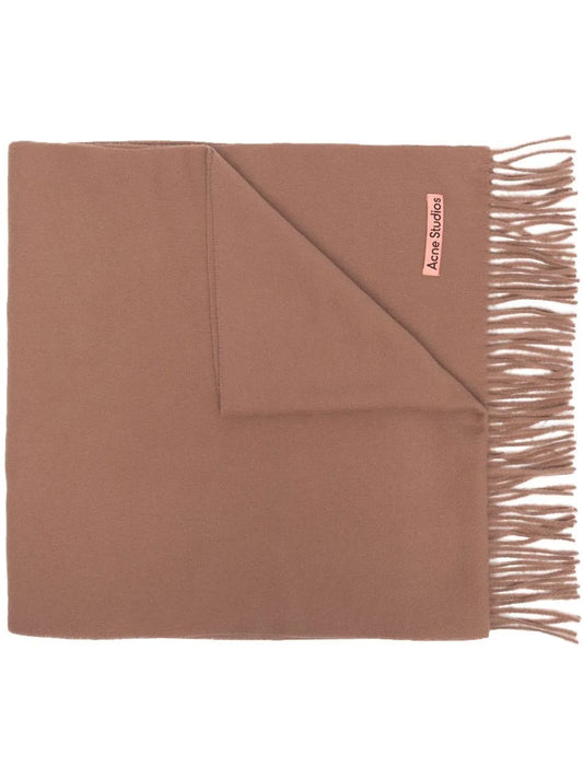 Acne Studios fringed wool scarf