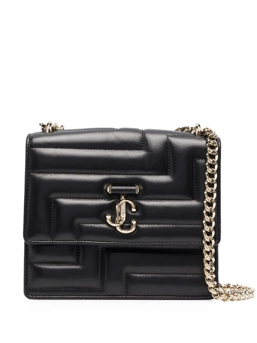 Jimmy Choo Avenue Quad quilted shoulder bag