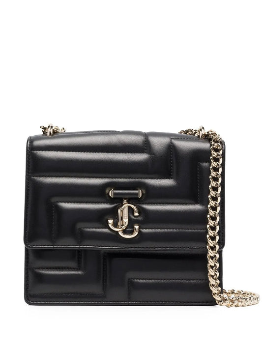 Jimmy Choo Avenue Quad quilted shoulder bag