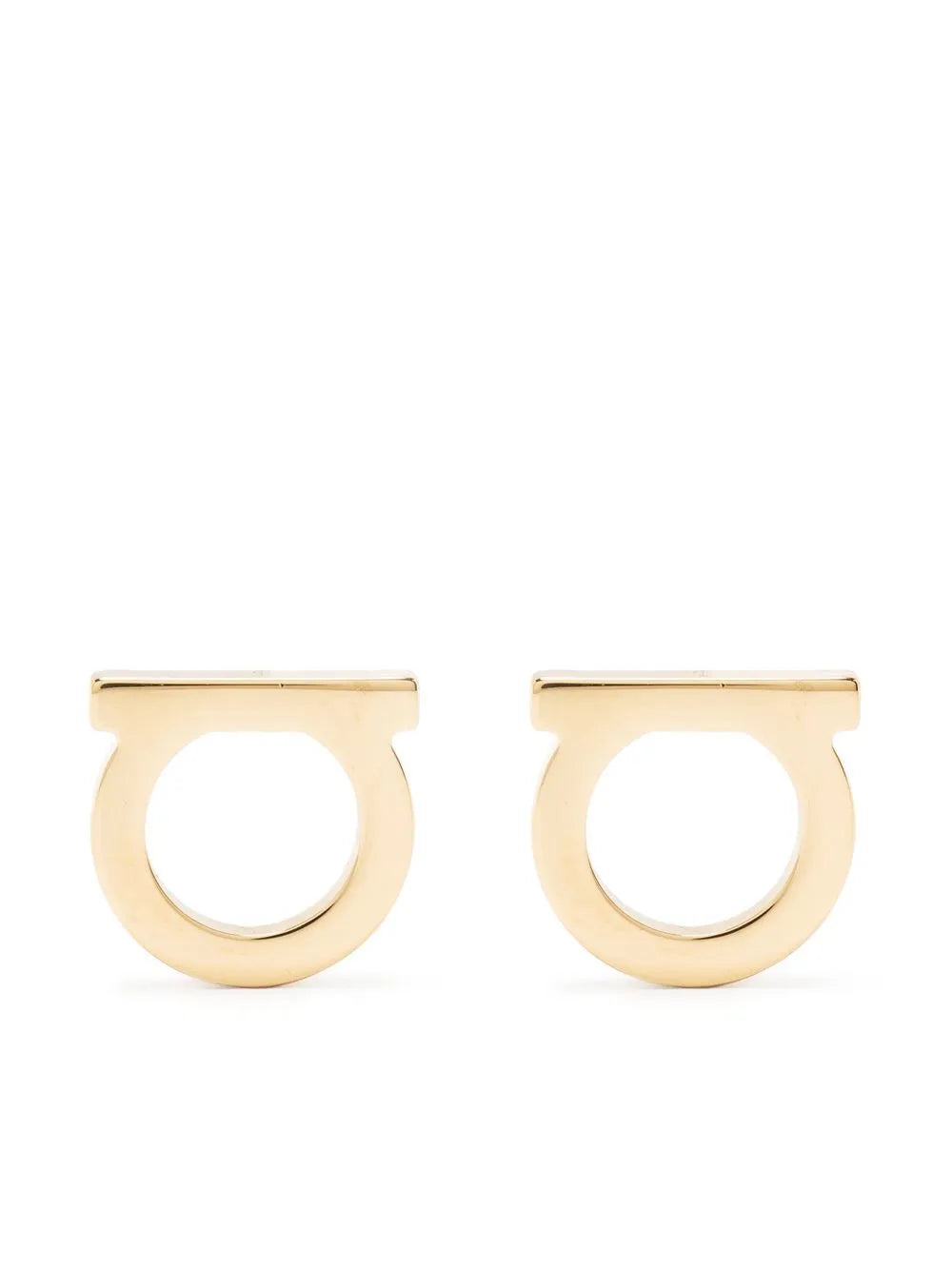 Ferragamo Gancini stud earrings