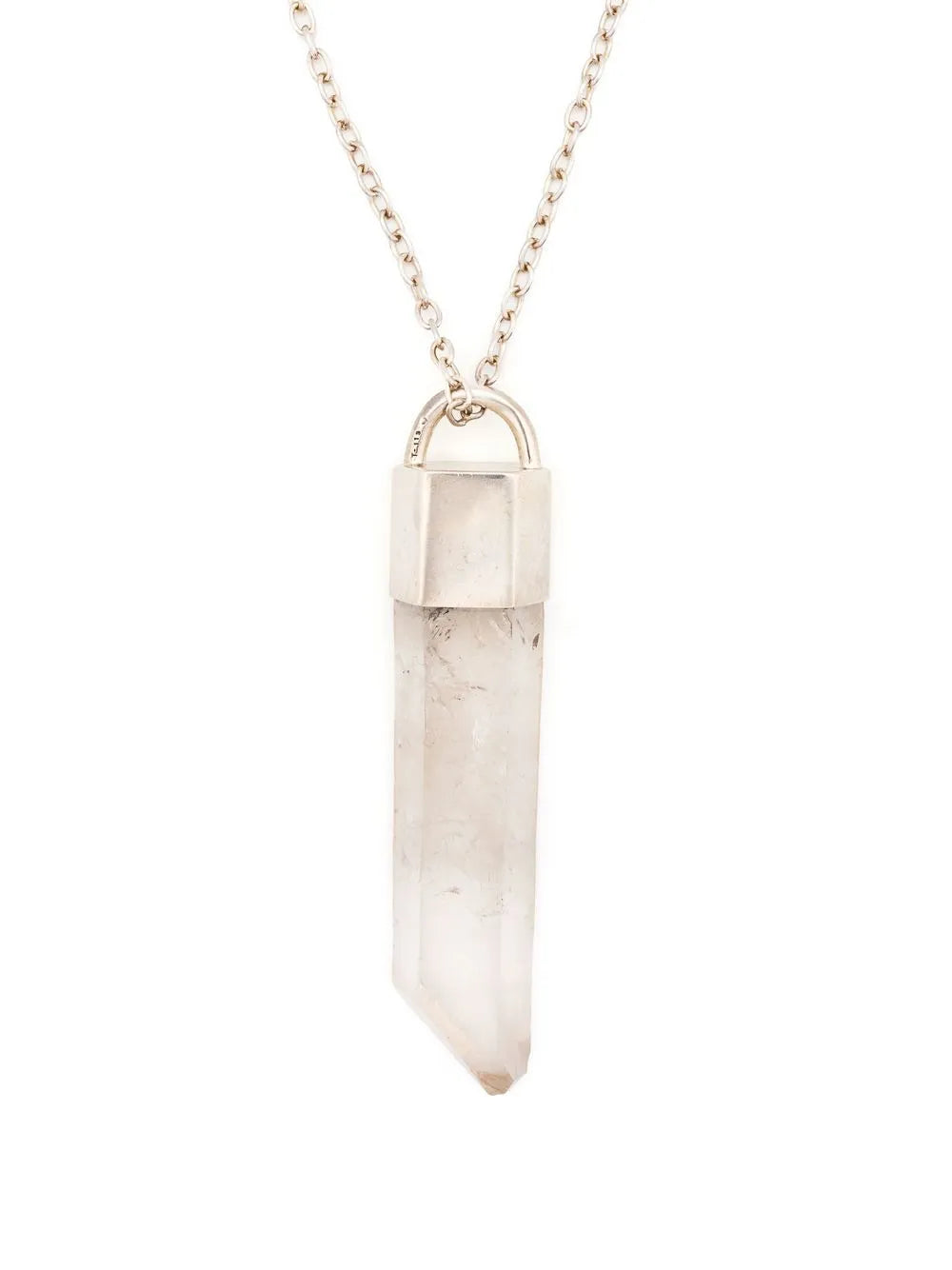 Parts of Four talisman quartz pendant necklace