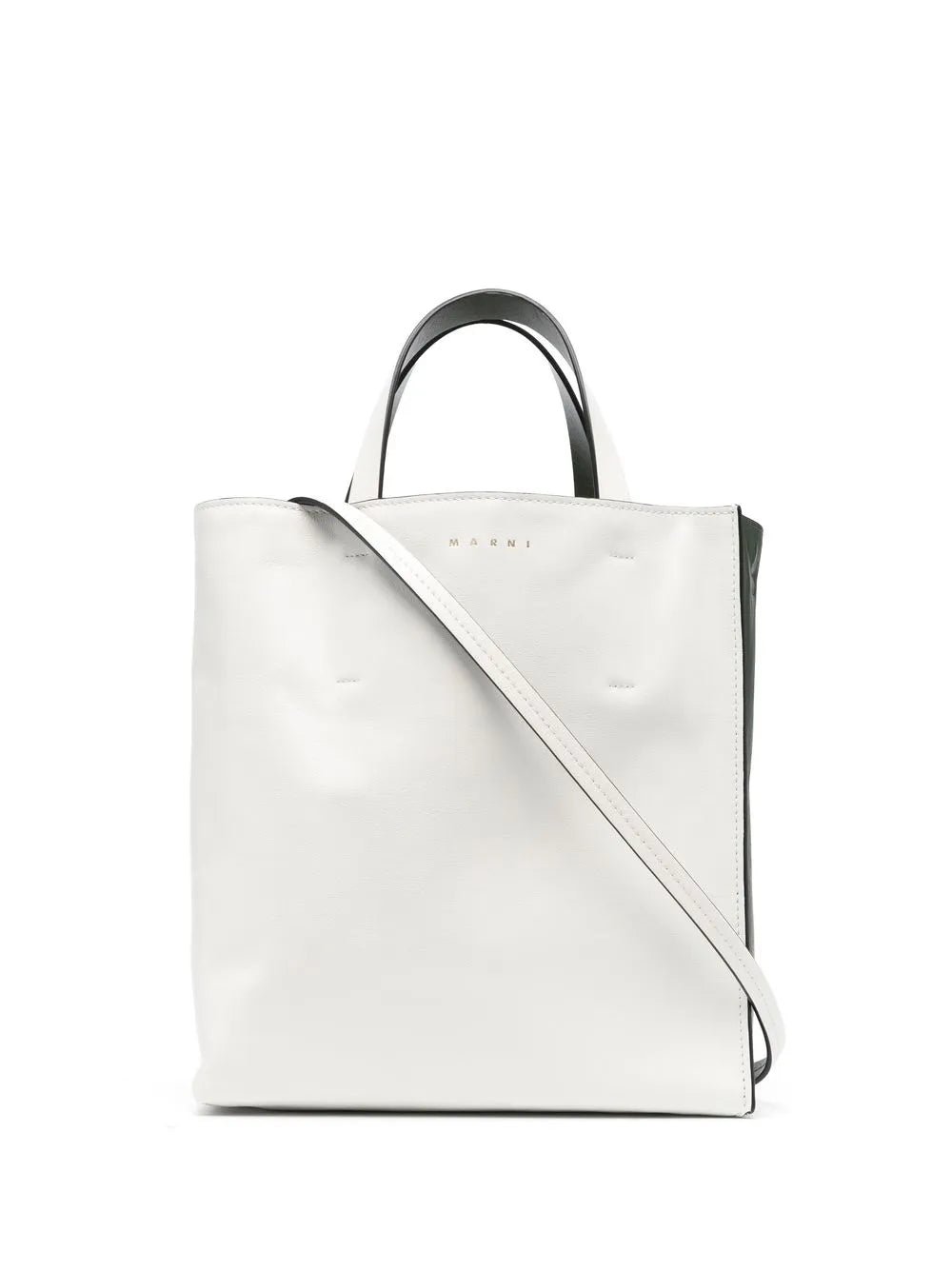 Marni small Museo leather tote bag