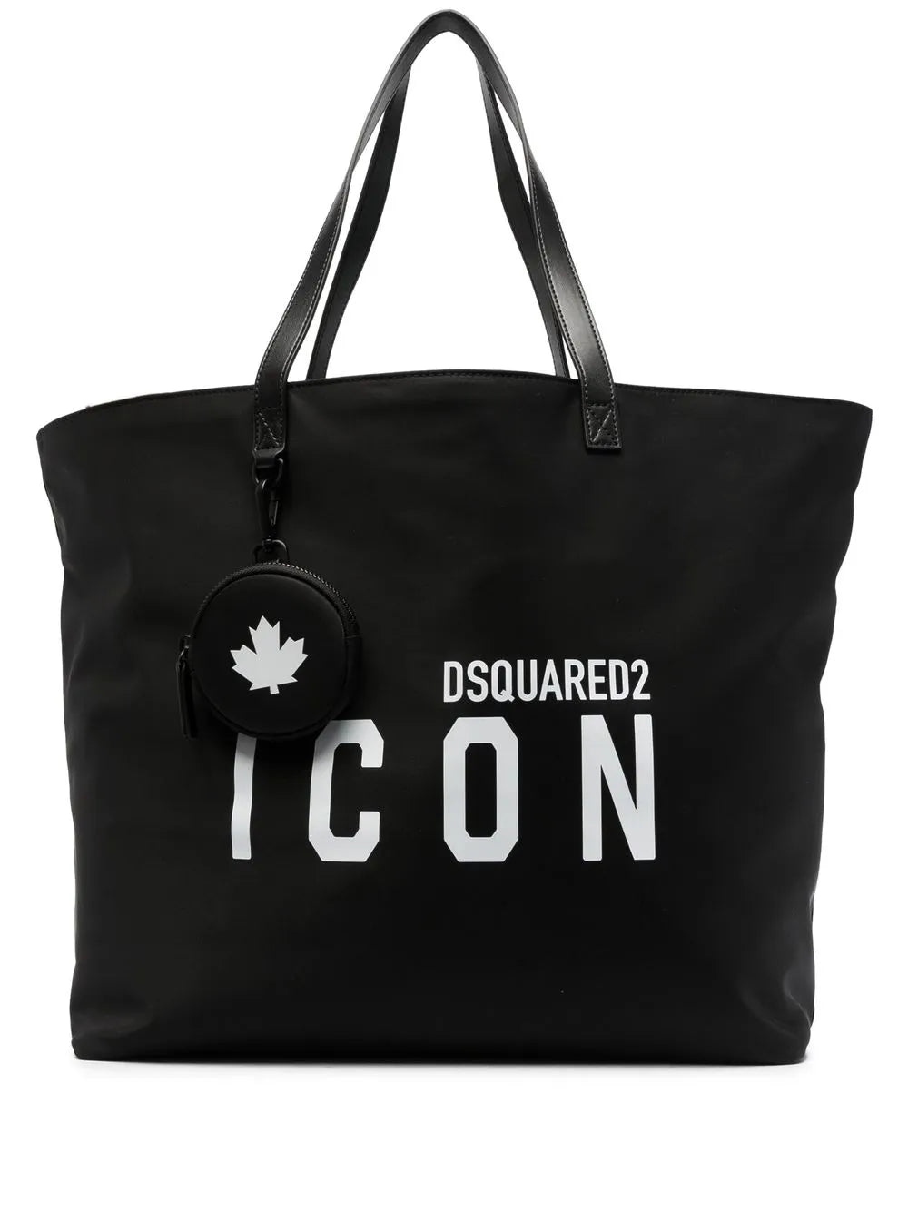 DSQUARED2 logo print tote bag