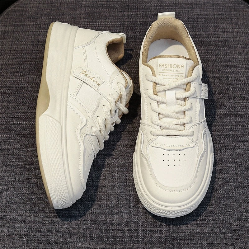 Men’s Trendy Thick-Soled Sneakers – Lightweight & Stylish
