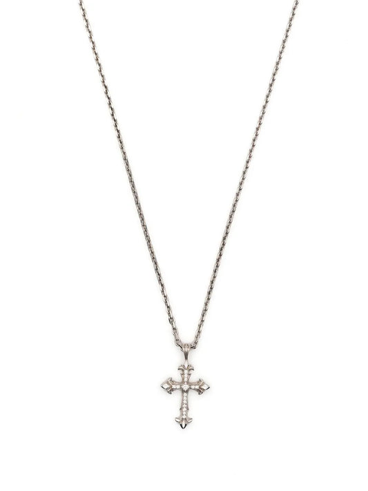 Emanuele Bicocchi Fleury cross pendant necklace