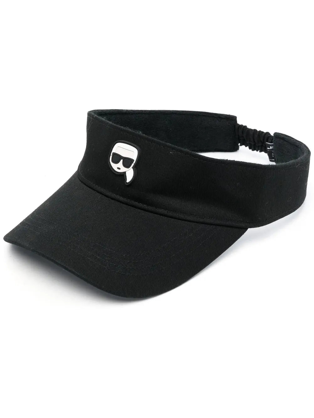 Karl Lagerfeld Ikon logo print visor