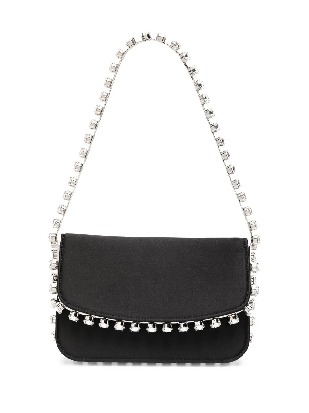 Aquazzura Galactic mini crystal shoulder bag