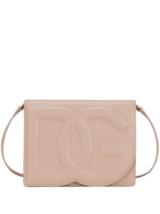 Dolce & Gabbana DG Logo leather cross body bag