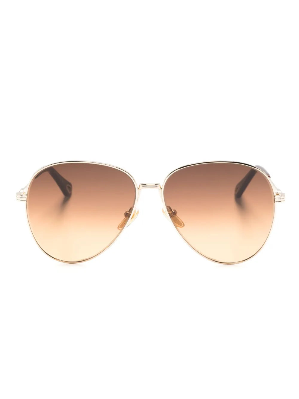 Chloé Eyewear gradient lenses pilot frame sunglasses