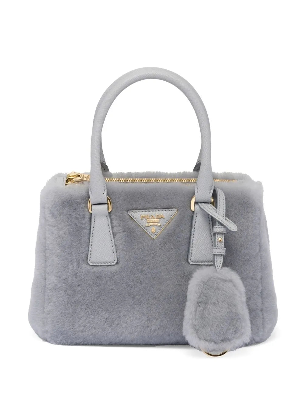 Prada Galleria shearling mini bag