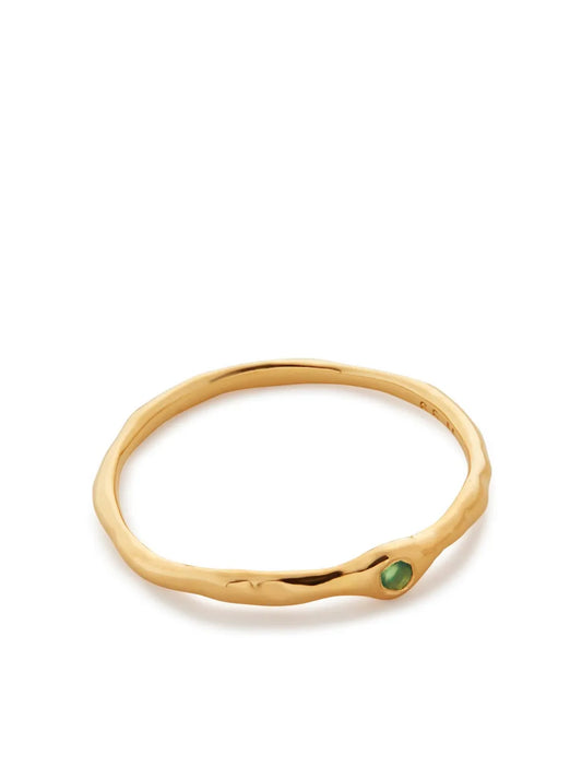Monica Vinader Siren onyx stacking ring