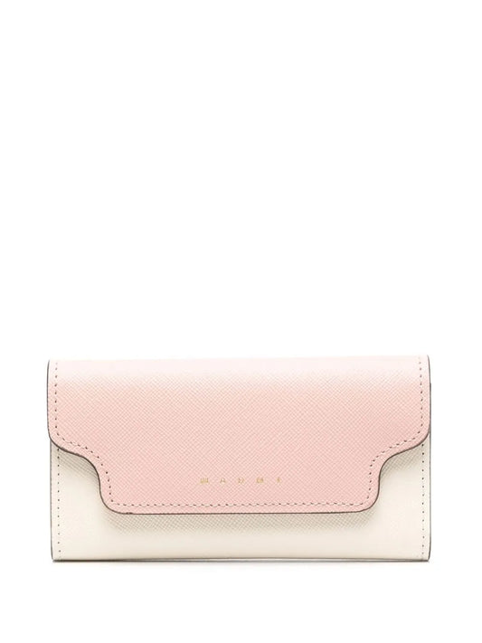 Marni two tone leather keyholder