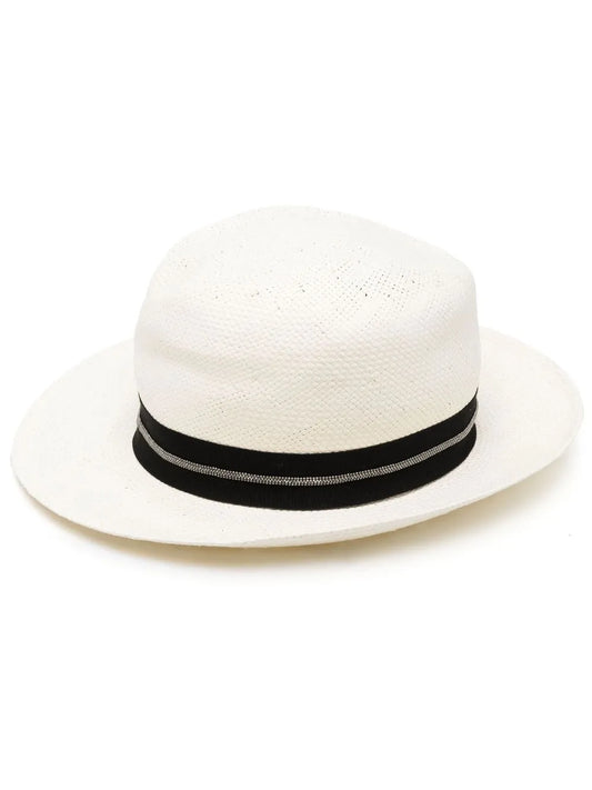 Fabiana Filippi interwoven fedora hat