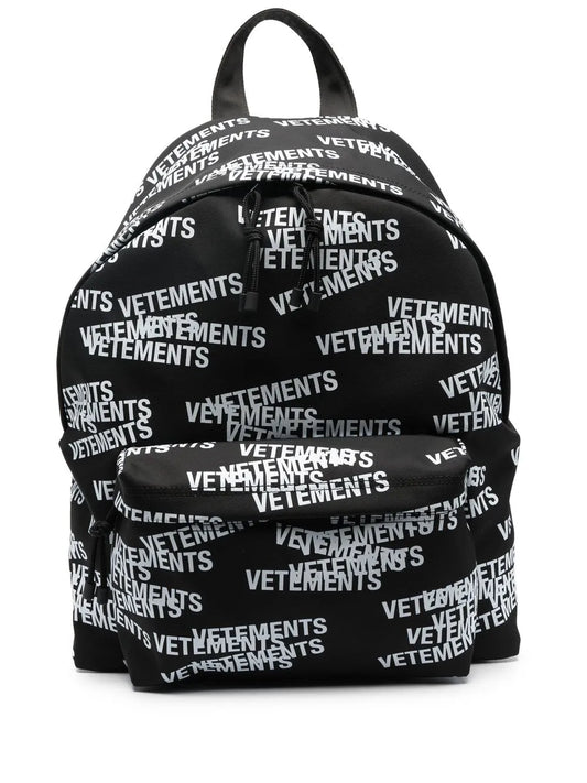 VETEMENTS logo print backpack