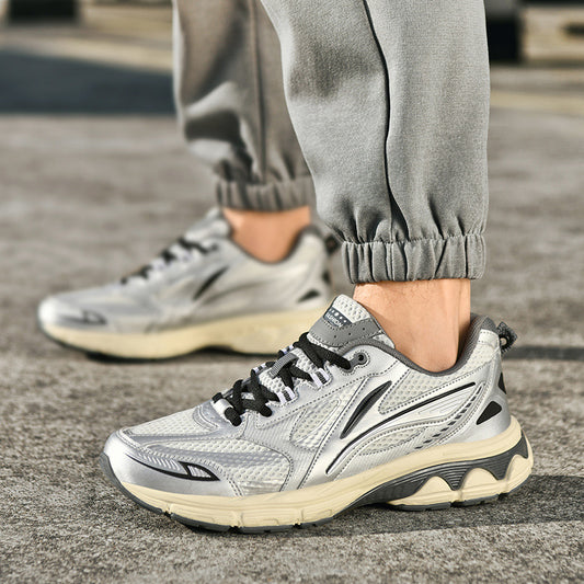 Men’s Flying Woven Sneakers – Breathable Height Increasing Soft Fashion Sports Shoes